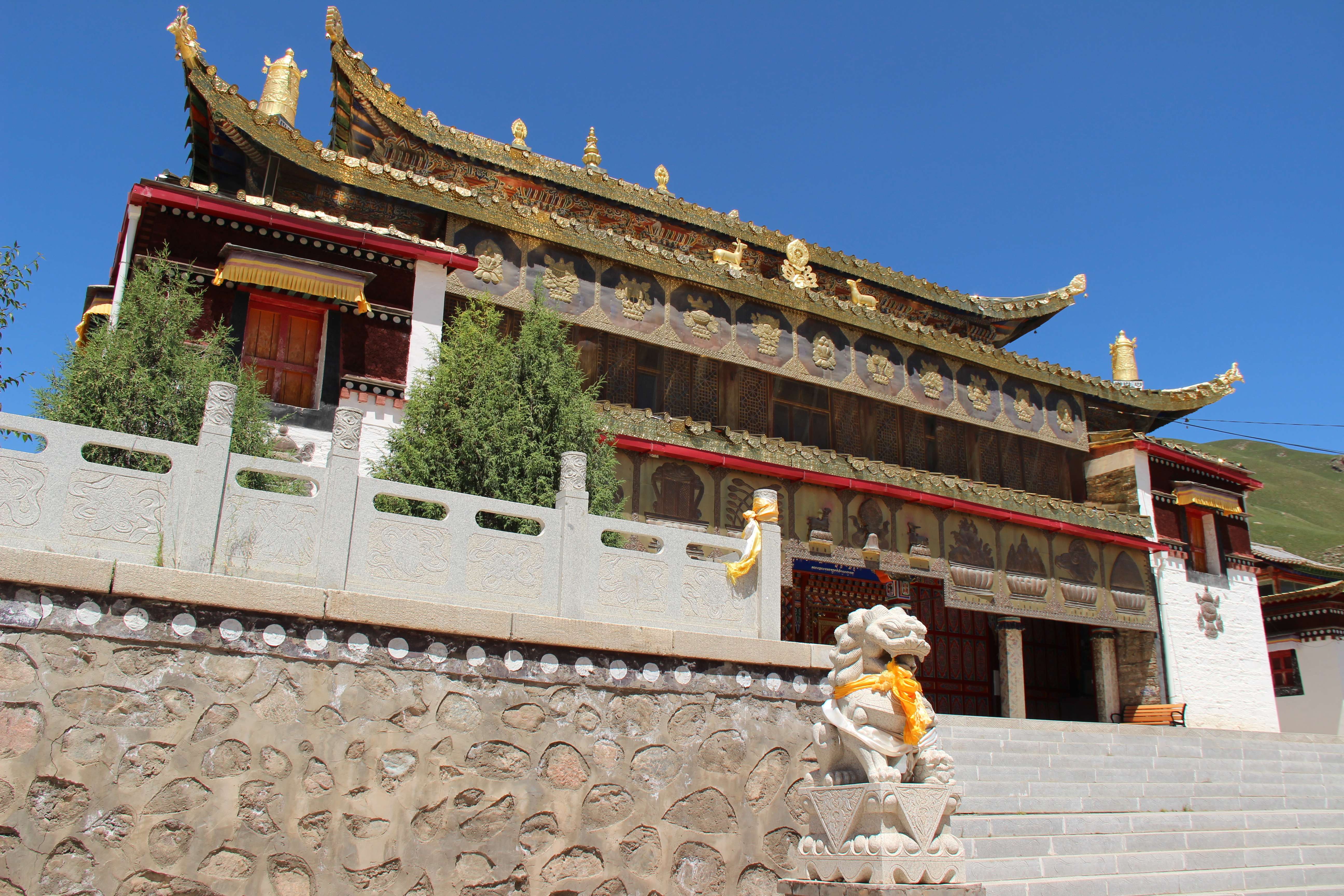 祁连阿柔大寺介绍图片