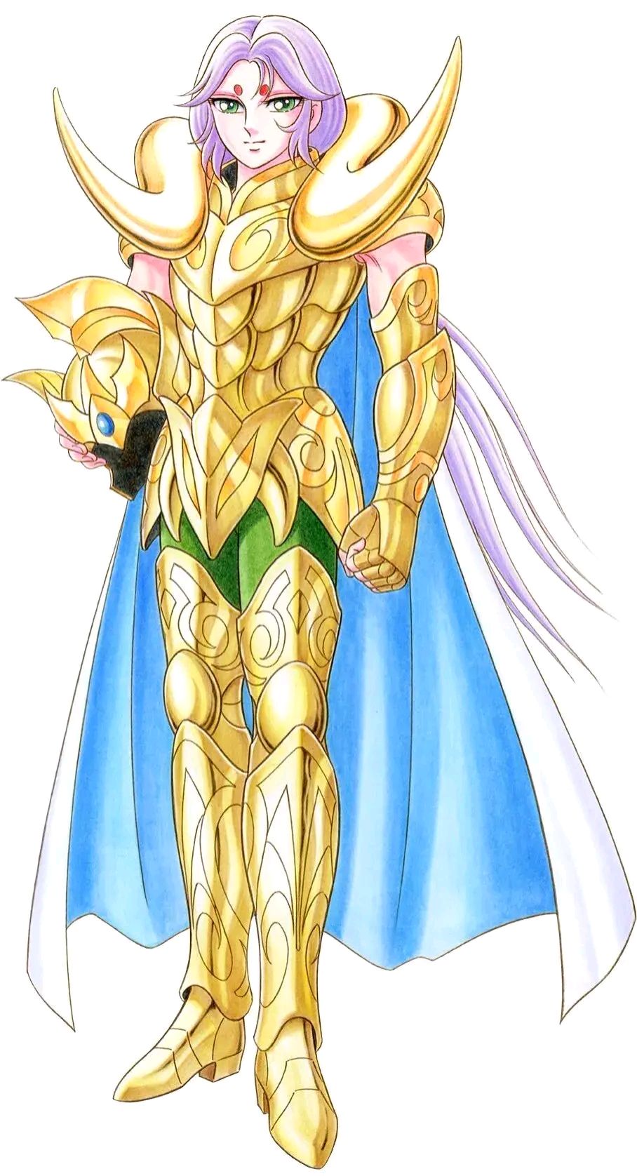 姬野美智的十二黄金圣斗士手绘稿