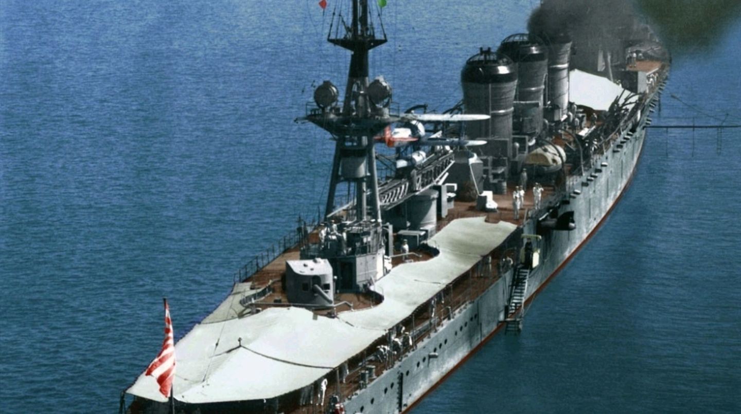 二战时,日本联合舰队复原照欣赏