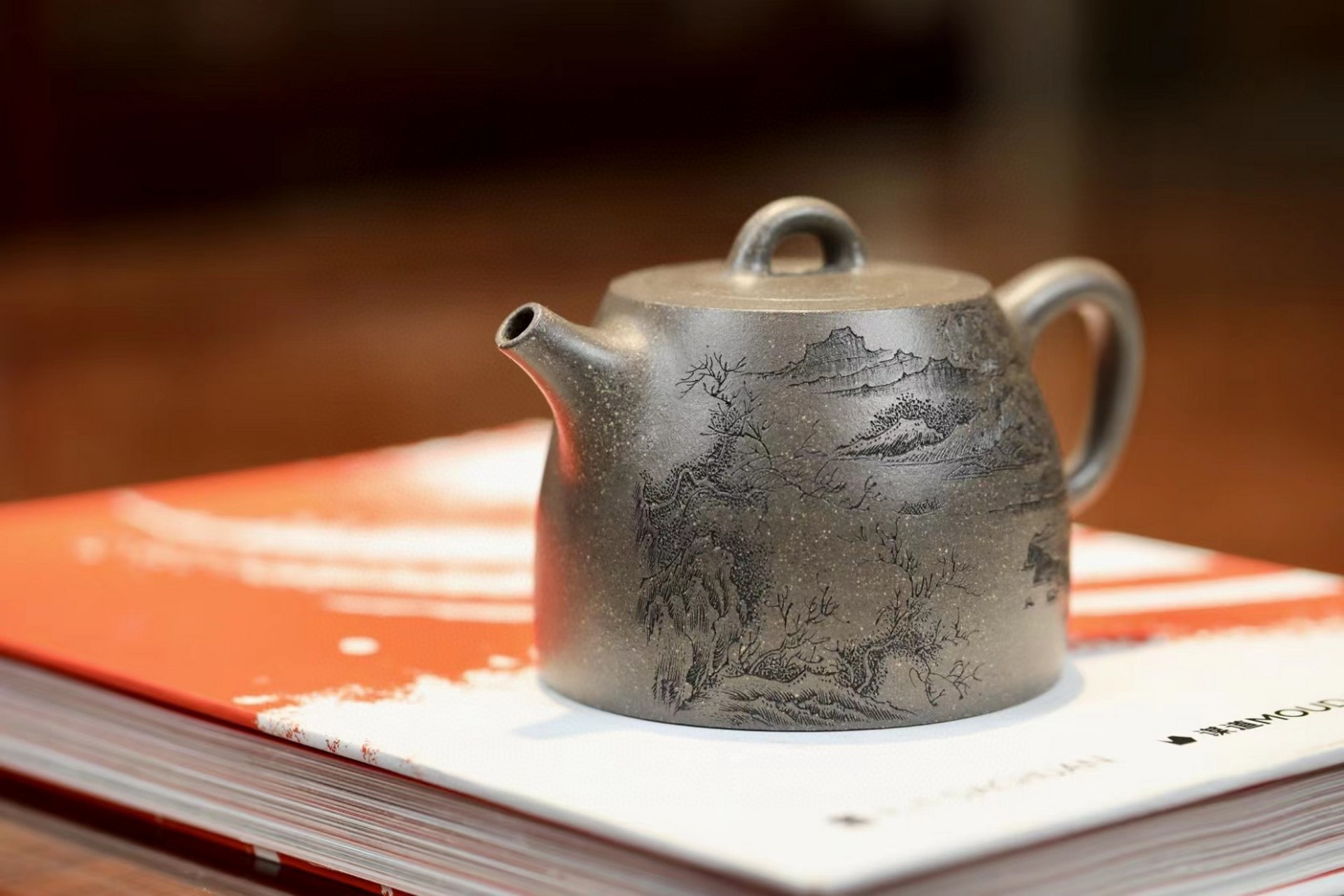 汉铎|优质青段|230cc|全手  汉铎壶释名:汉铎,即汉朝之铎.