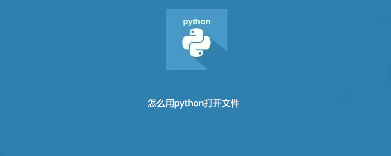 如何用python打开文件