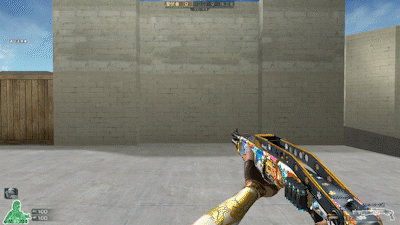 cf穿越火线:体验服spas-12-卡通 展示