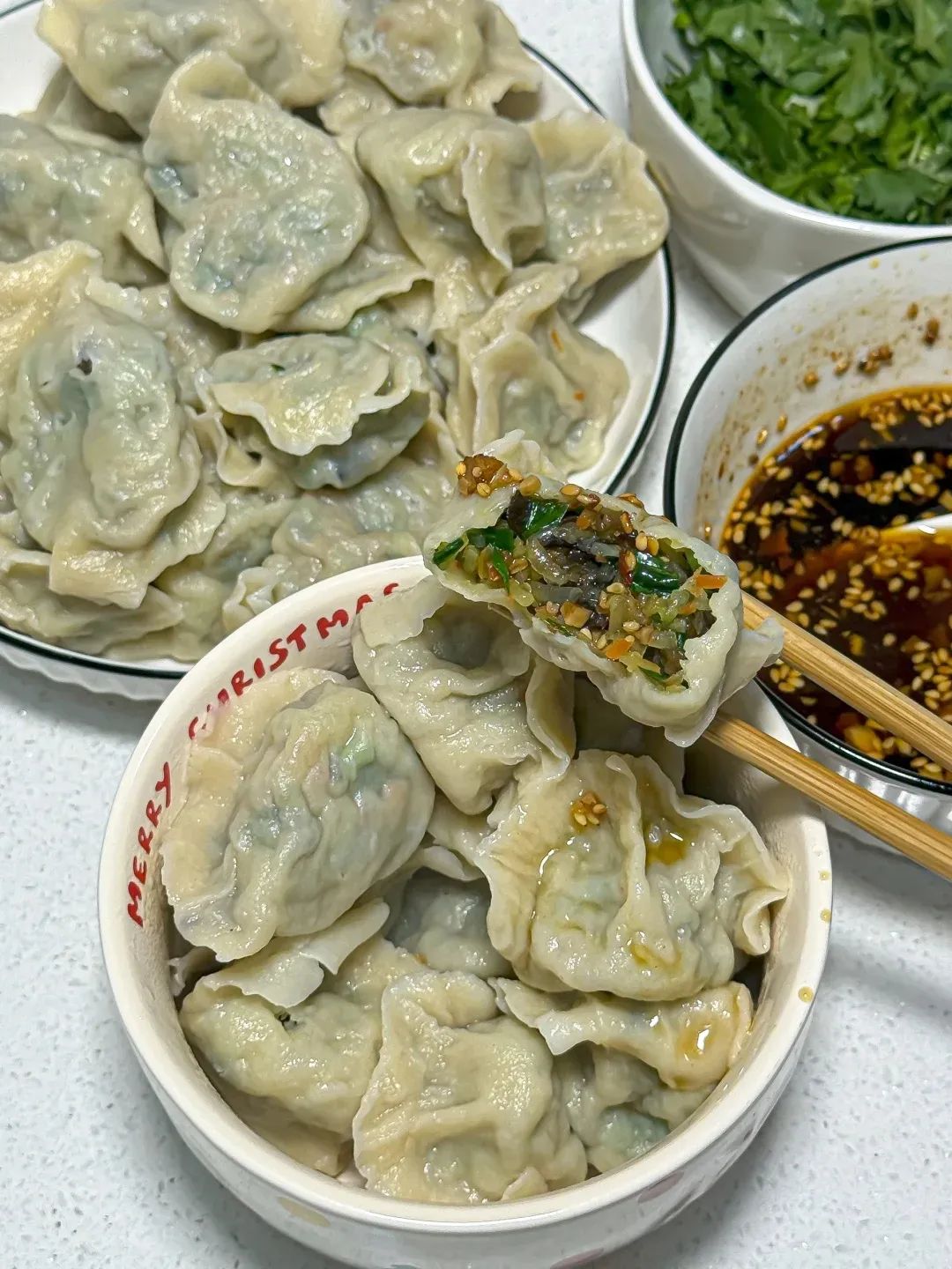 这素馅饺子是首选!扶正补虚,健脾开胃!鲜嫩又营养,百吃不厌