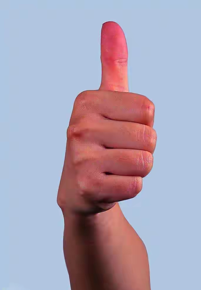翘大拇指的图片点头称赞手势棒手势大拇指大拇指豹纹的图片大拇哥