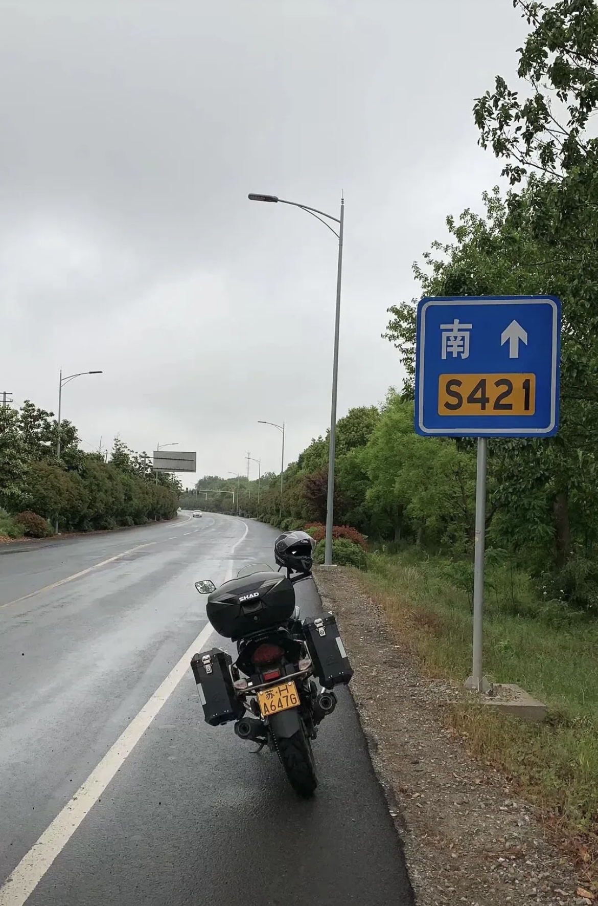 那一年春节我骑着我的铃木125 从无锡返乡