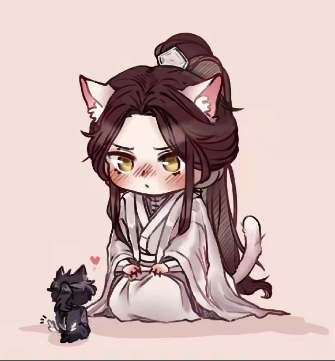 晚宁好可爱#楚晚宁墨燃# #二哈和他的白猫师尊