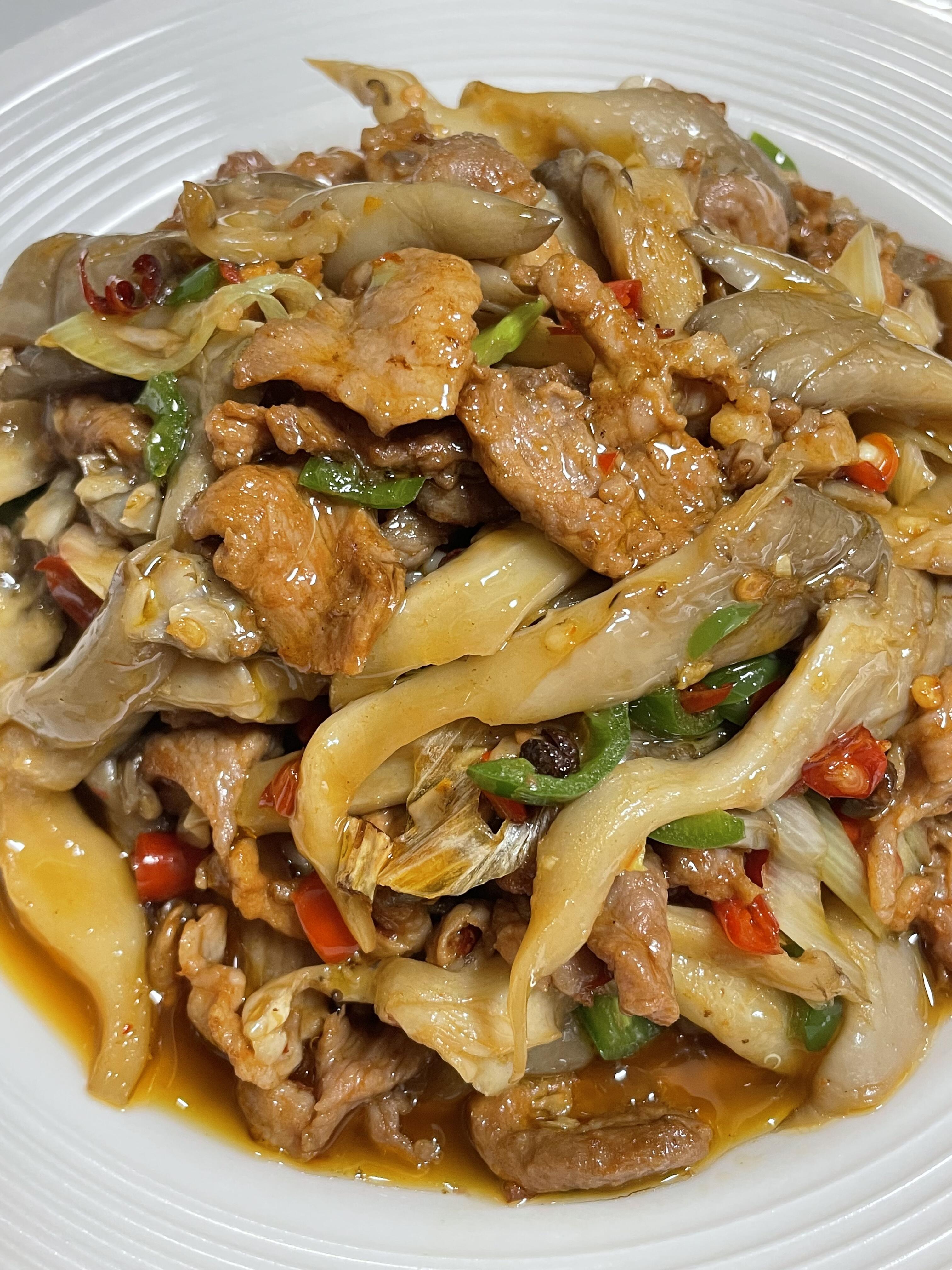 瘦肉嫩滑平菇鲜美这样的结合出来真的是巨下饭