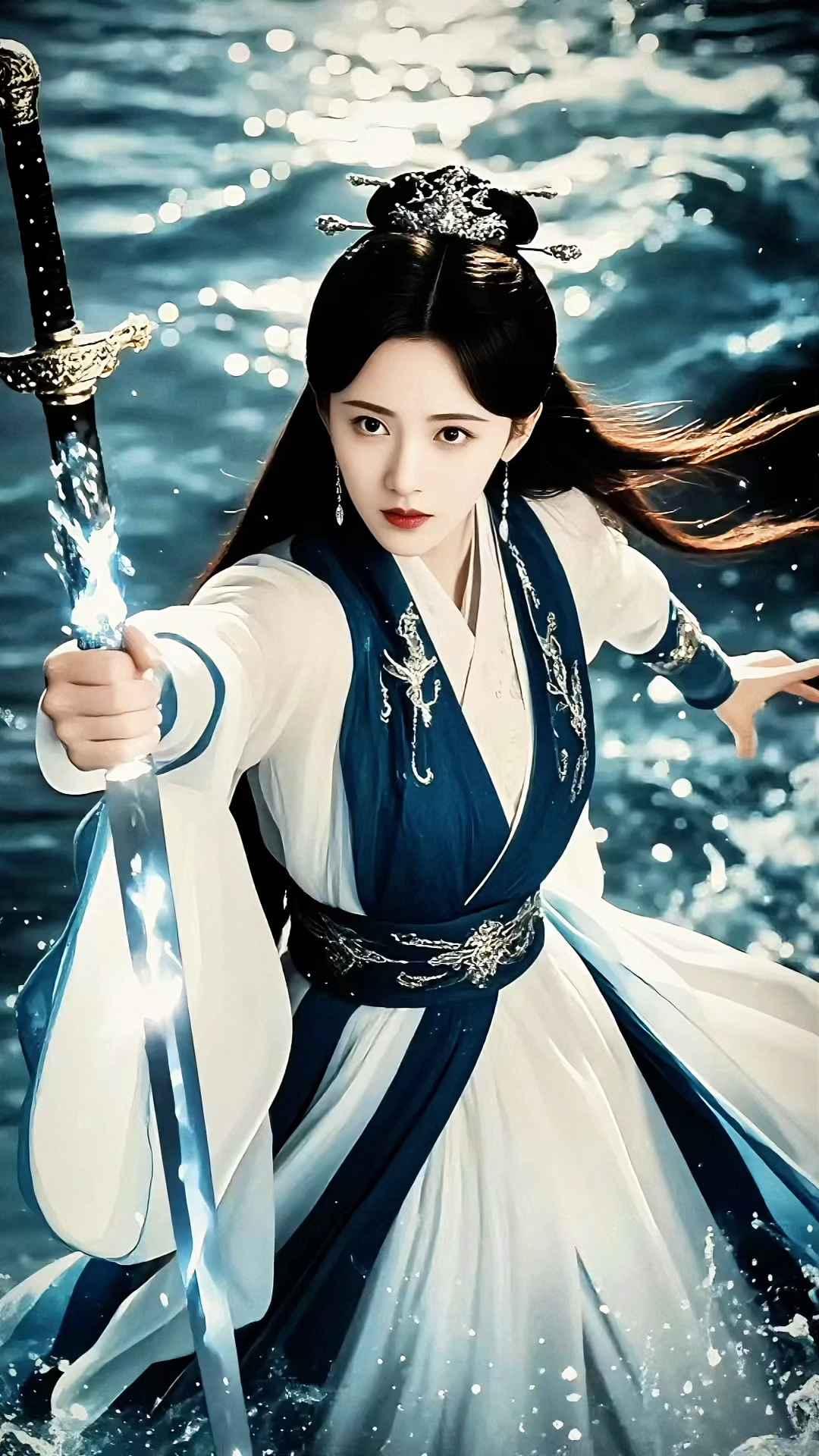 鞠婧祎绝美古装造型,在剧里要是能做这些造型肯定能爆火