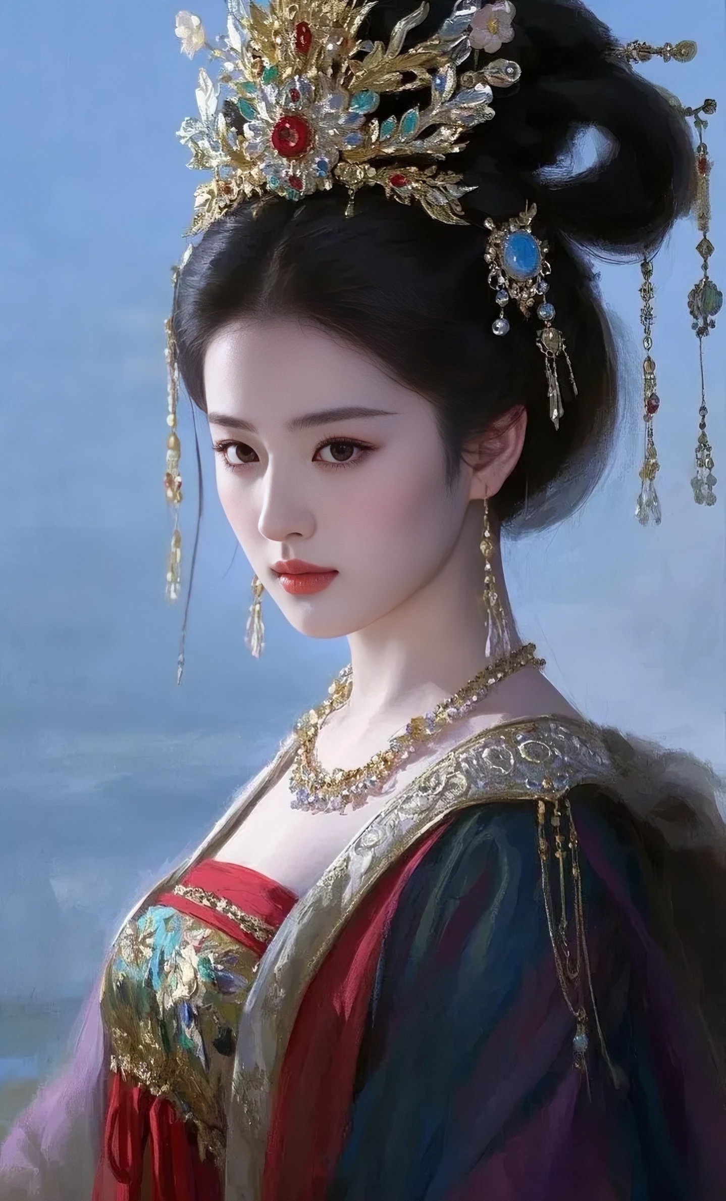 那个词是——刘亦菲#年轻时极为貌美的女明星# #你心中的古装女神