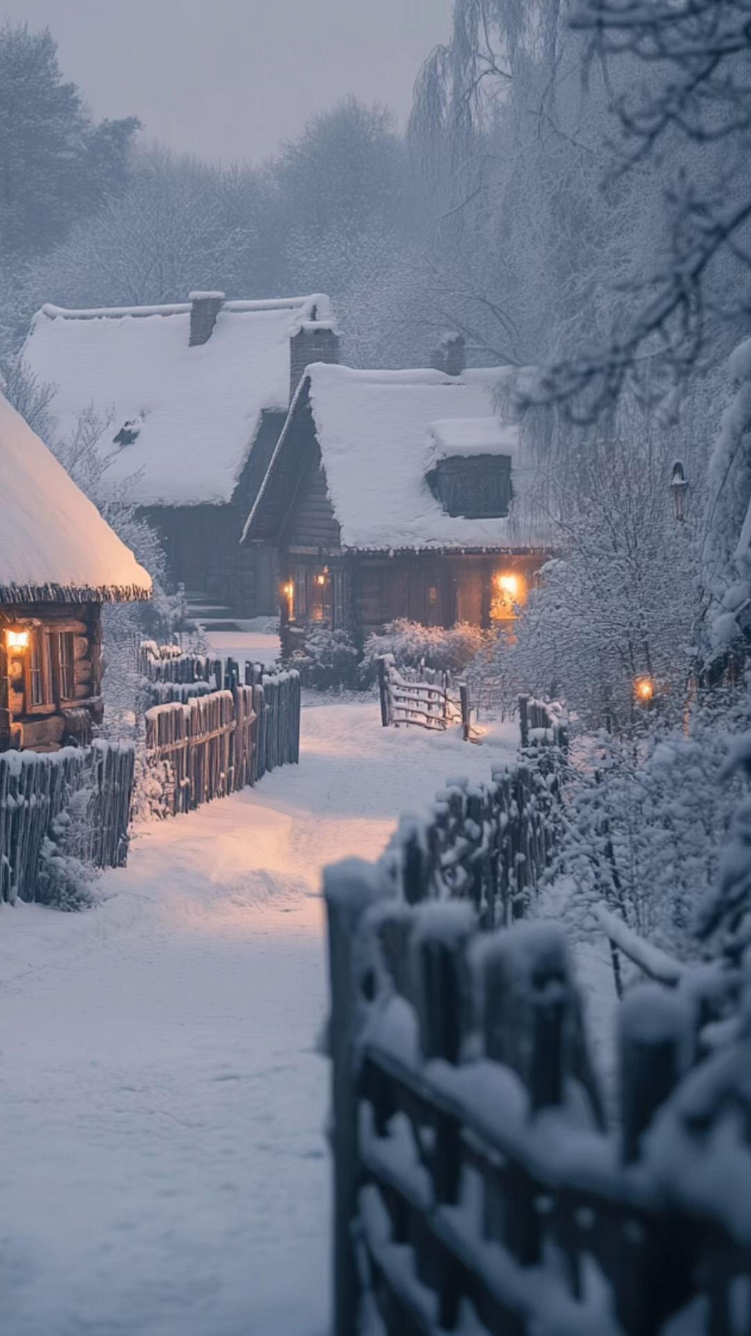 雪乡依然是白雪皑皑