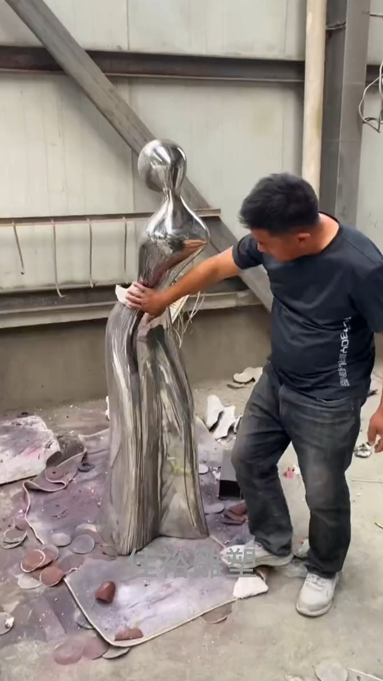 雕塑摆件制作过程