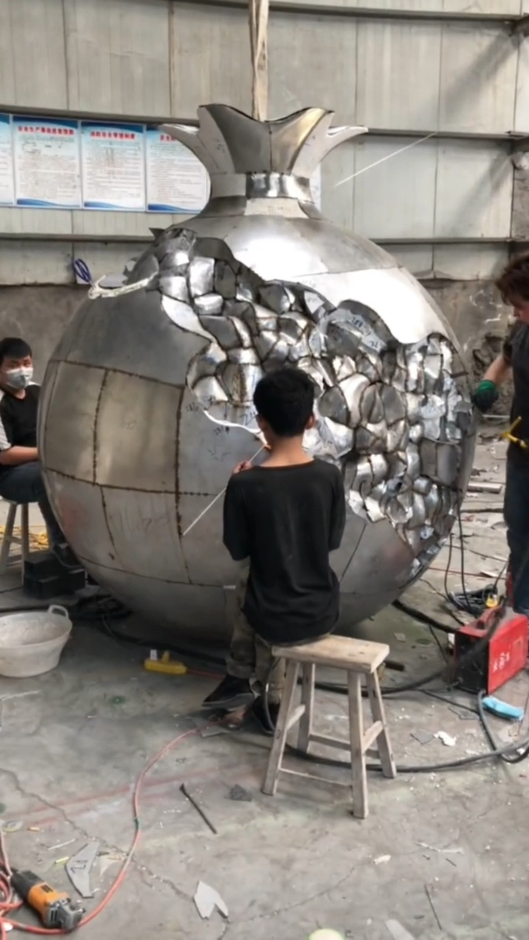 雕塑摆件制作过程
