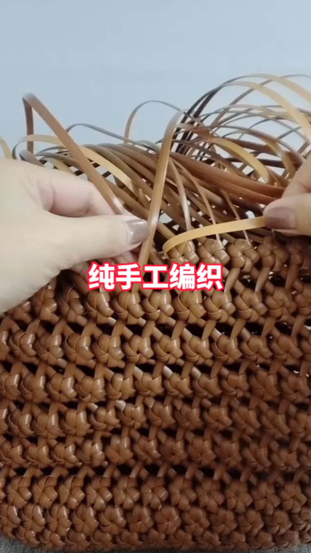 藤藤编织手提包包