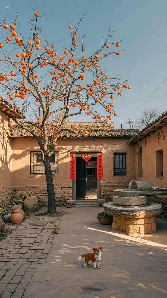 充满诗意的农家小院