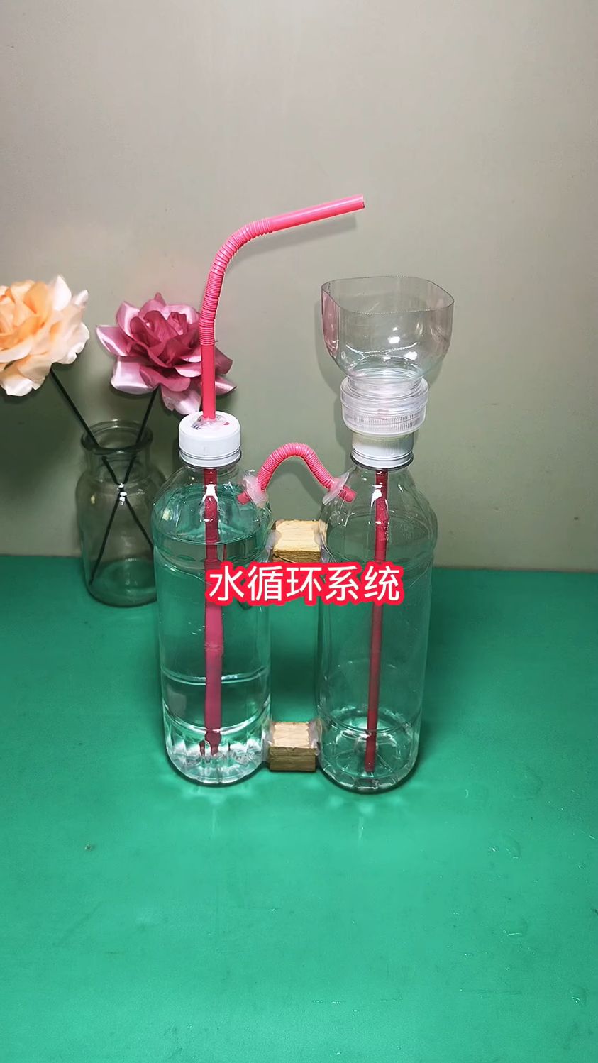 科学小制作小实验,水循环
