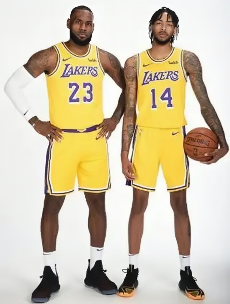 詹姆斯布兰登英格拉姆身高体重布兰登英格拉姆合照英格拉姆合影