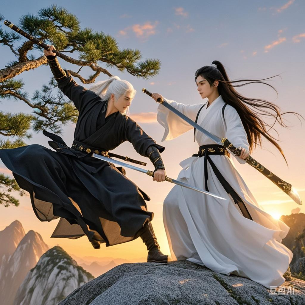 江湖中两位绝顶高手,凌虚子与君无邪,在此展开了一场惊心动魄的生死