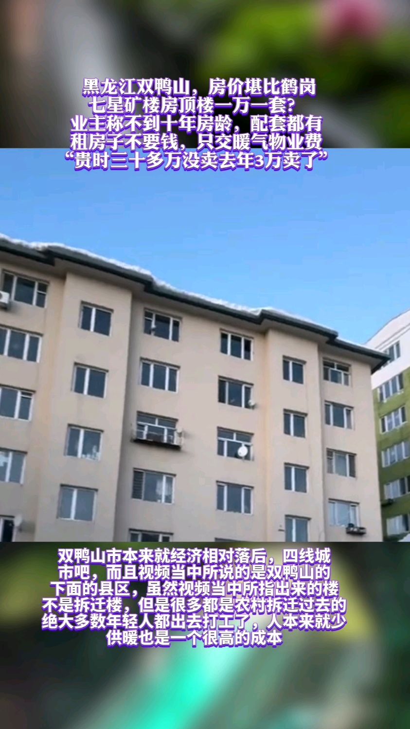 双鸭山市房价图片