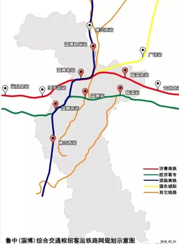 根据《山东省综合交通网中长期发展规划》规划,将建设滨临高铁