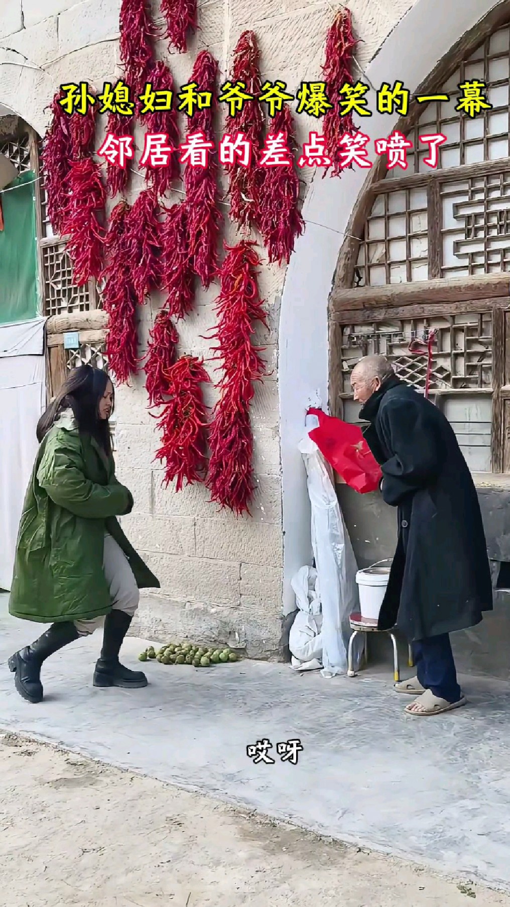 《爷爷和媳妇》剧情介绍