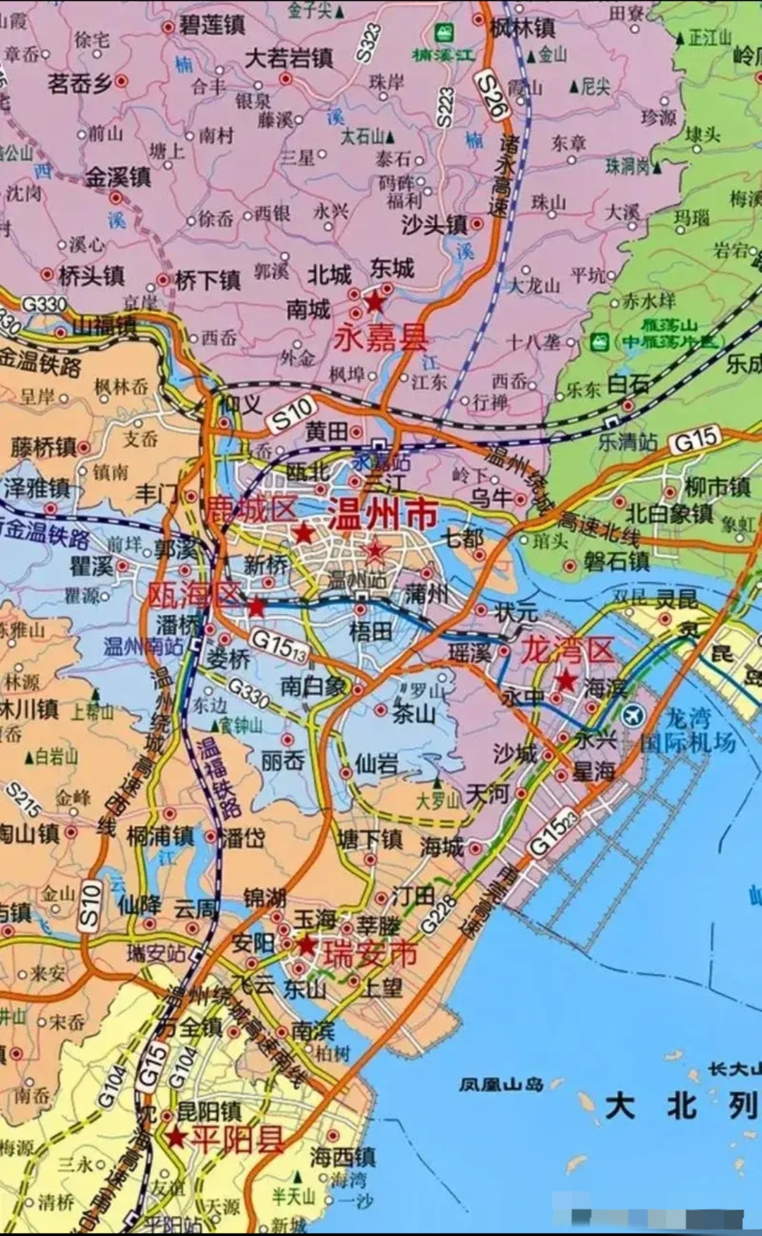 全图大图温州市区详细地图温州地图全图可放大温州市地图高清版大图