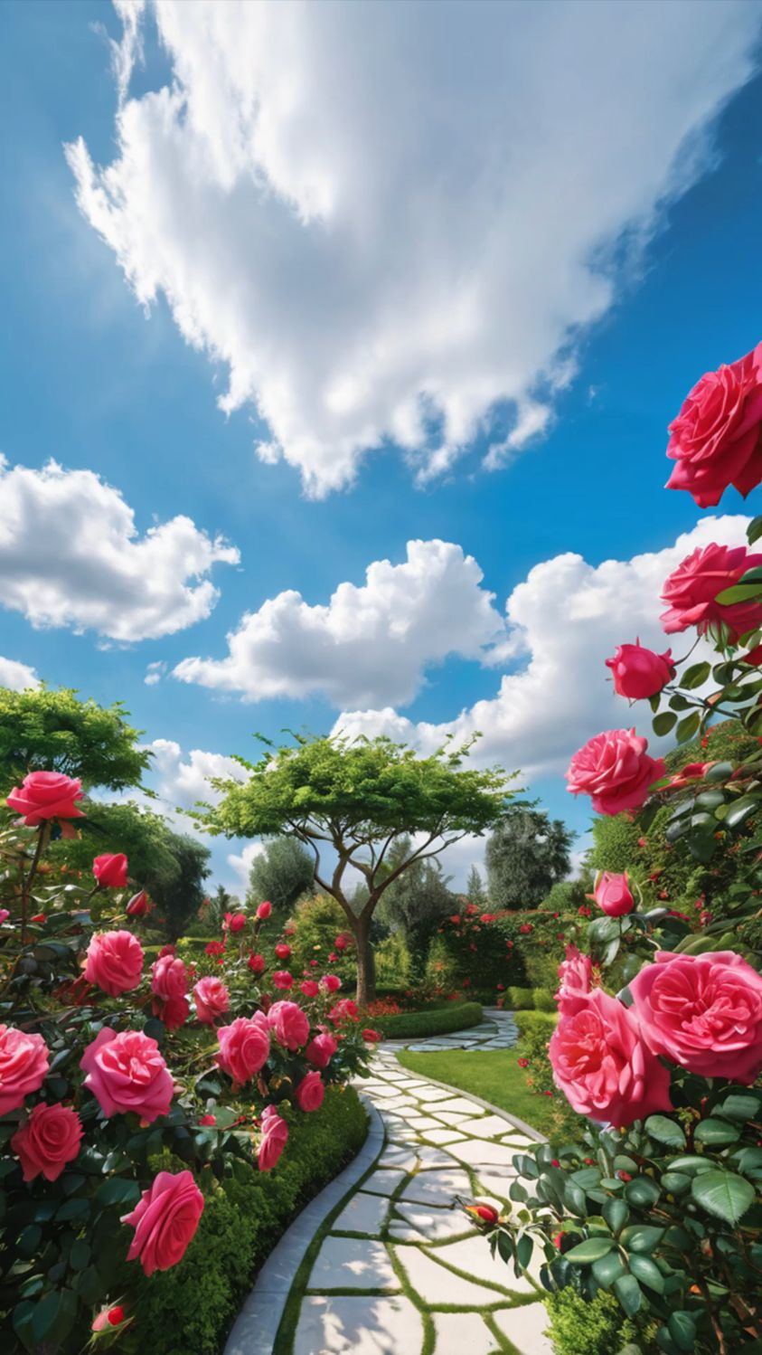 玫瑰花园 片片相思赋予谁