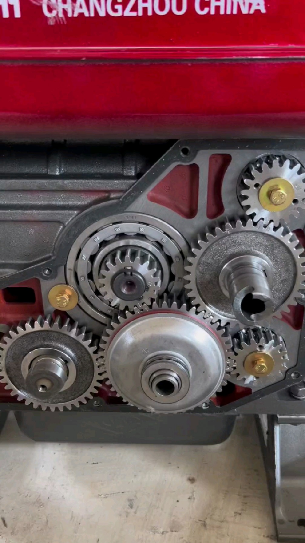 柴油机齿轮室里的齿轮千万别对差了