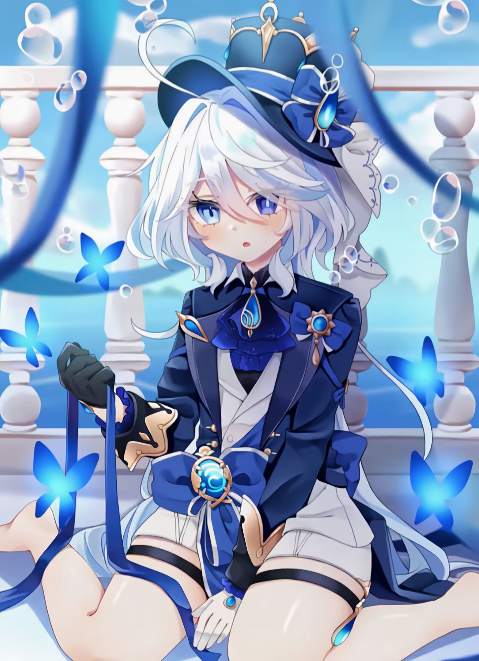 玩彩条的芙芙要不要绑起来