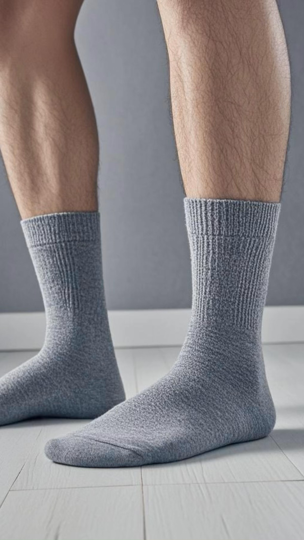 男人灰袜踩地,雄性荷尔蒙汹涌而起