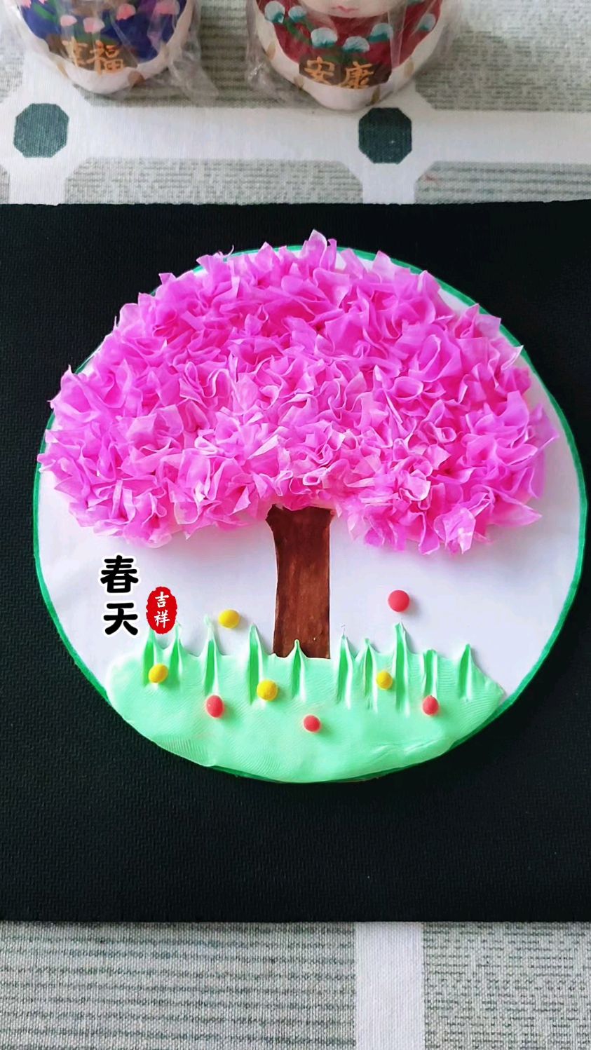 春天了.和孩子一起做个创意小手工吧!