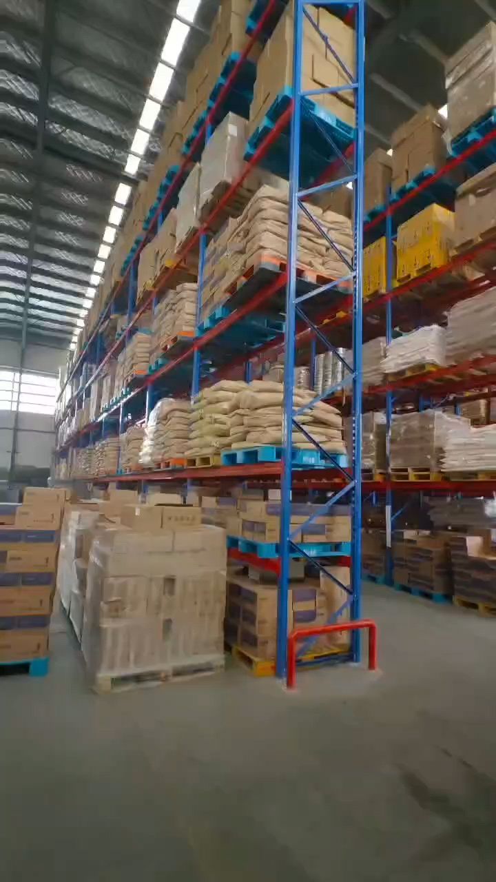 仓库货架厂家找钧发 高位横梁式货架