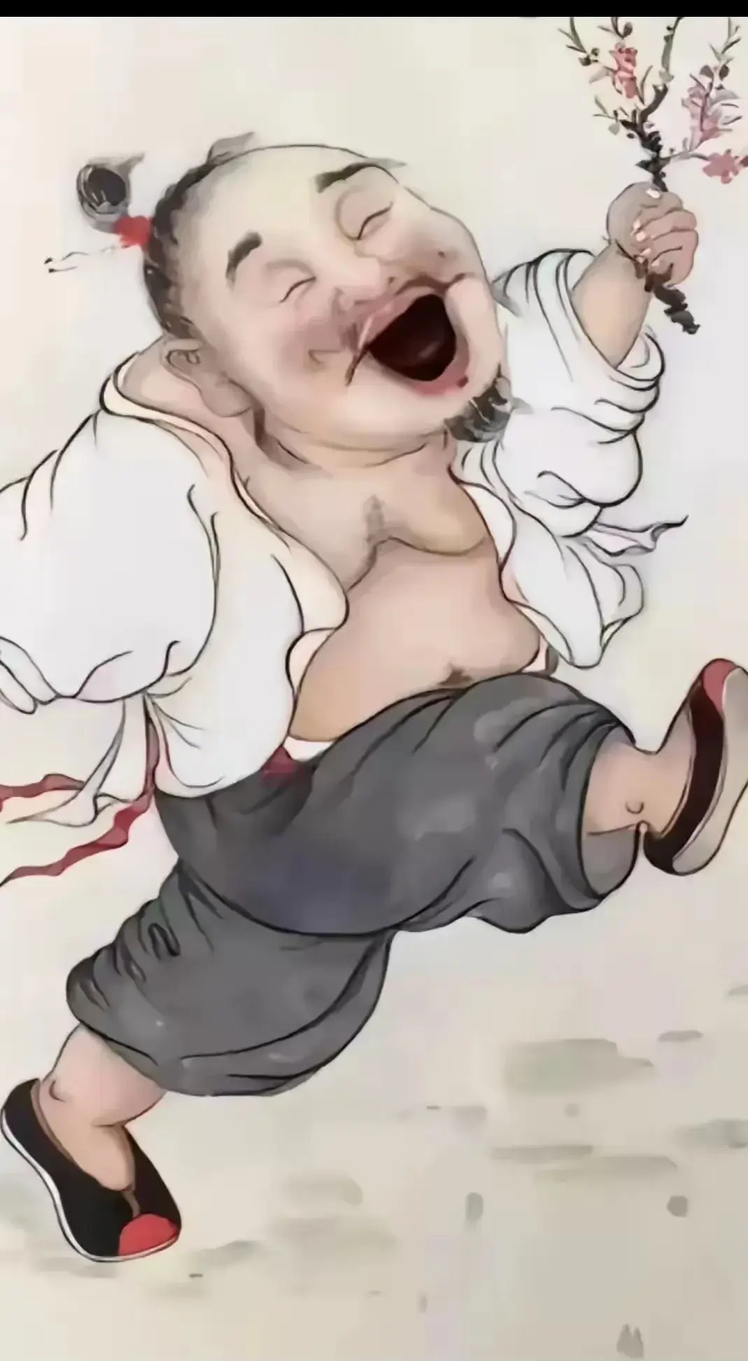 有人七十还拼命, 有的七十享怡年. 人比人来人不同, 花比花来花不红