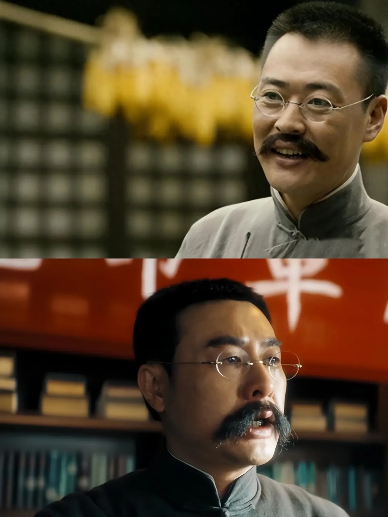 同样饰演李大钊,把张颂文和张桐放在一起对比,就会发现差距还真不小