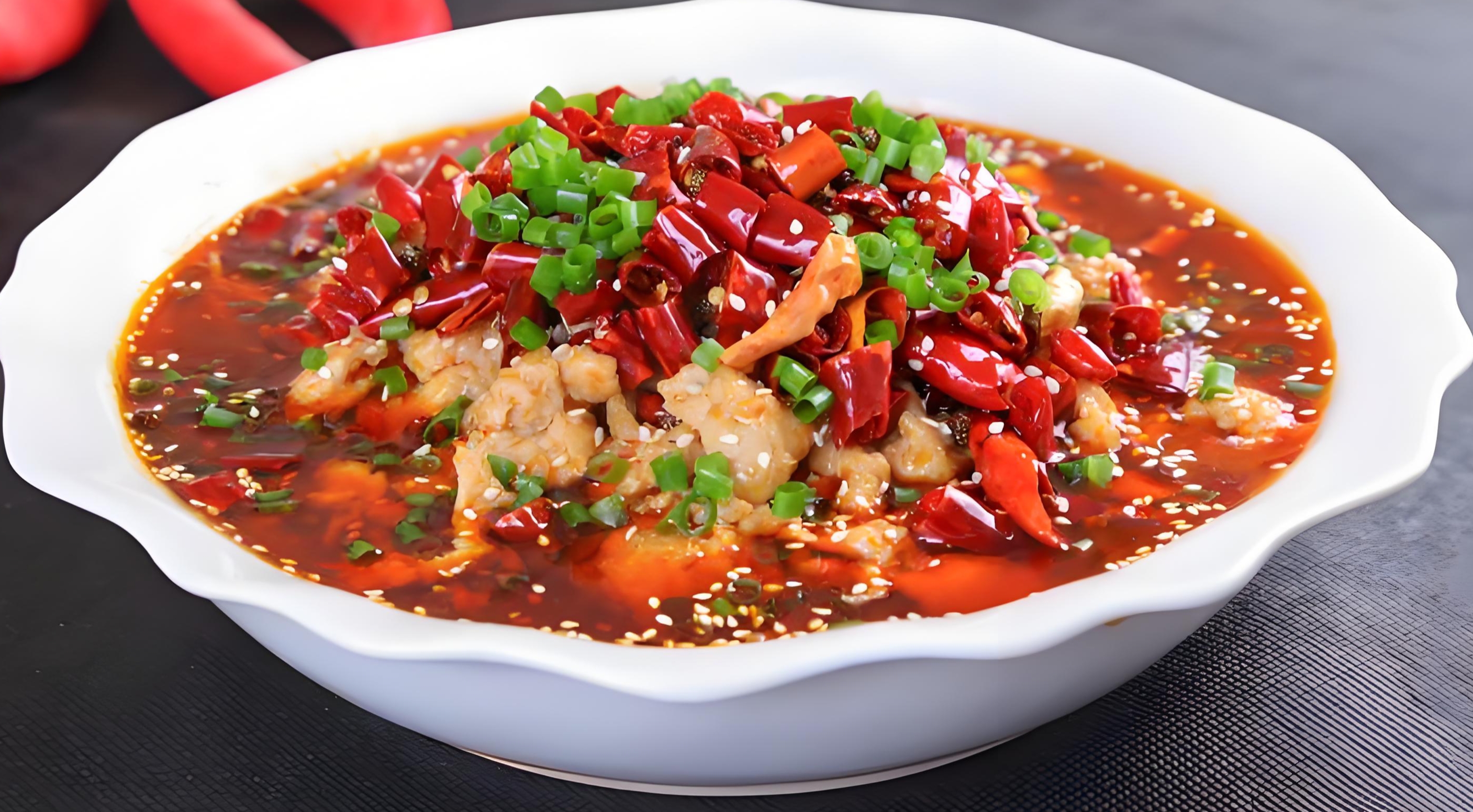 Sichuan Boiled Fish (Shuǐ Zhǔ Yú Piàn)