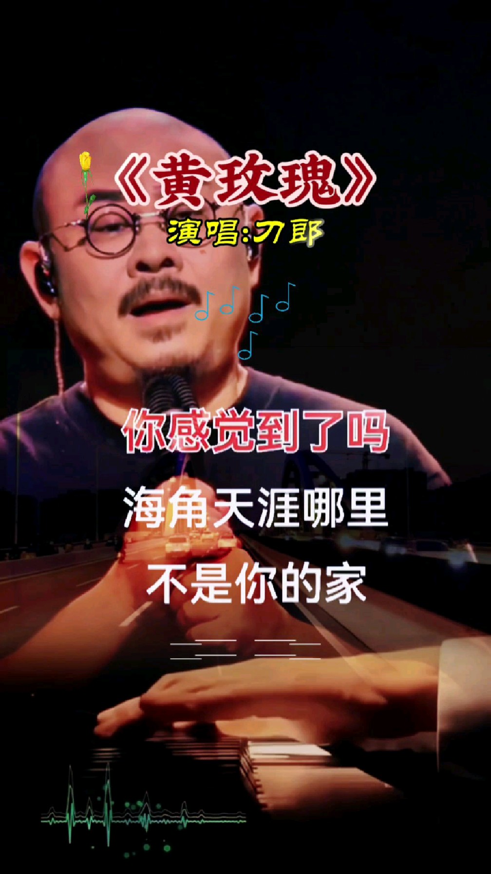 刀郎经典歌曲《黄玫瑰》