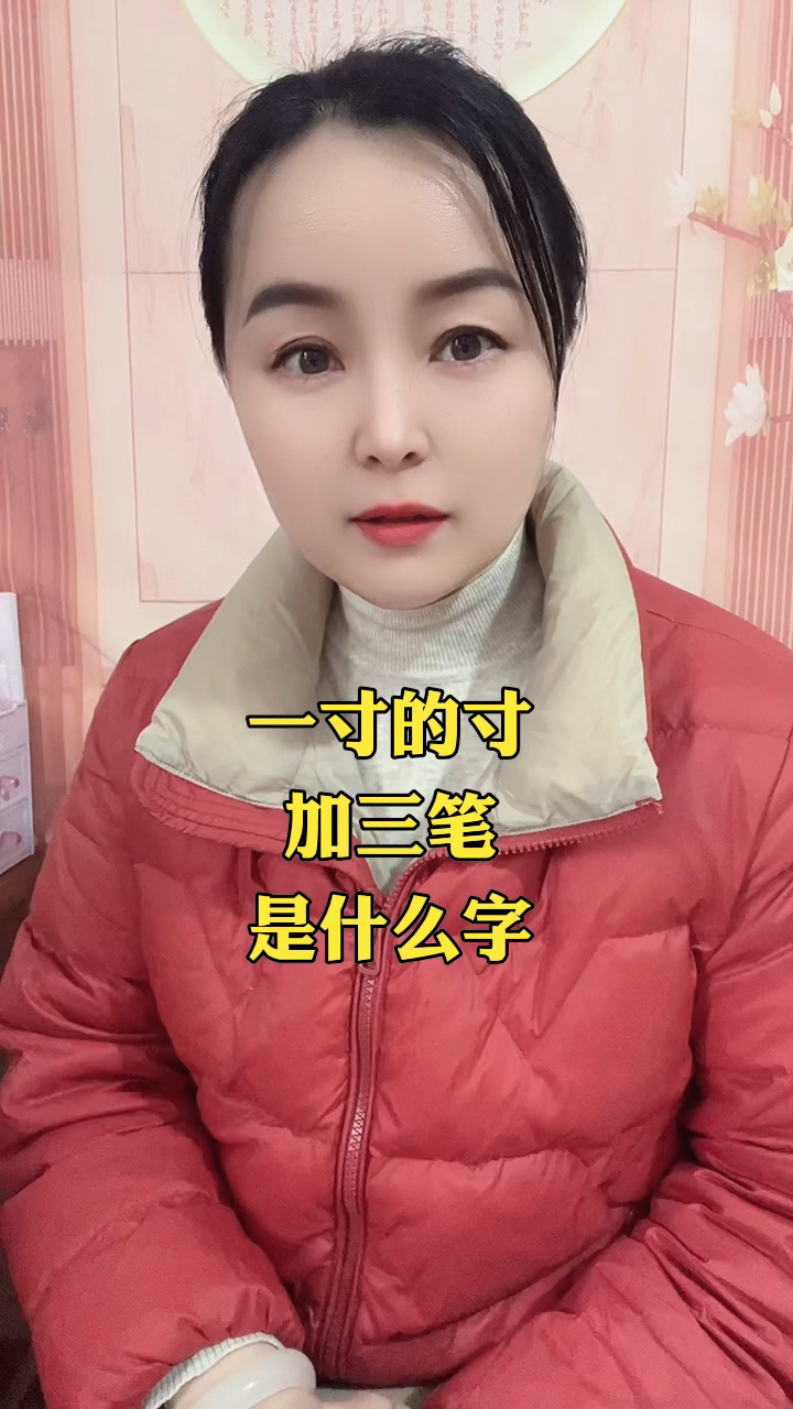 一寸的寸加三笔,是什么字