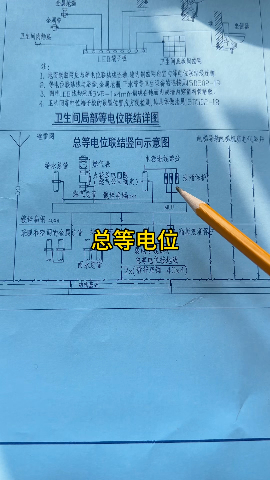 等电位连接图 方法图片