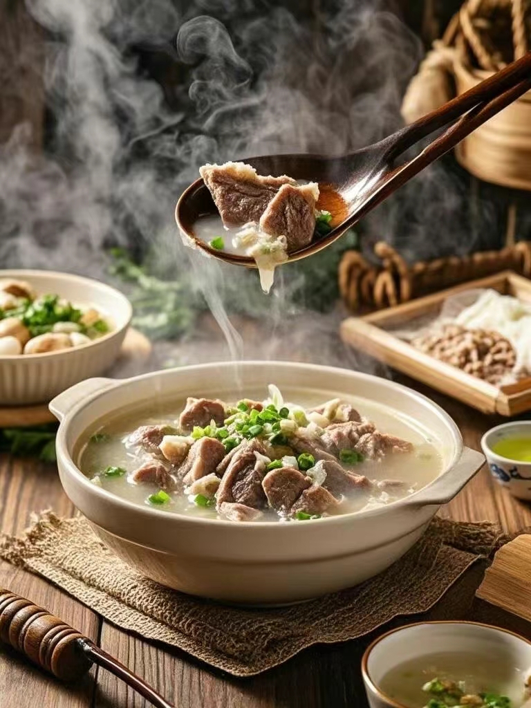 冬季暖胃神器 ,必喝的美味羊肉汤冬天来啦,没有什么