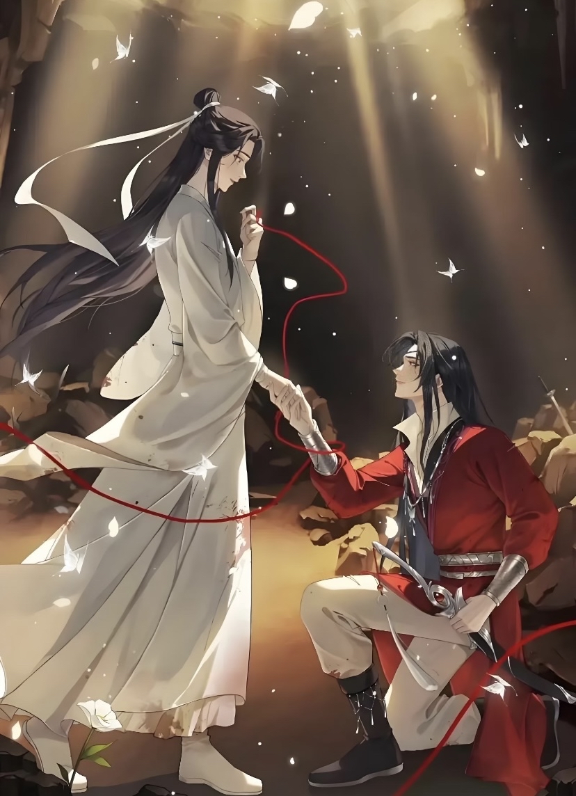 花怜超绝氛围感壁纸,太甜了#天官赐福
