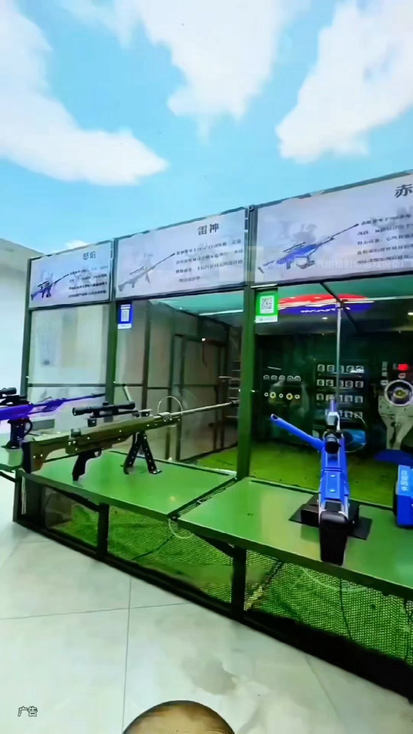 广州番禺枪林弹雨射击场完工年底还在找投资小收益高游乐项目的可以看