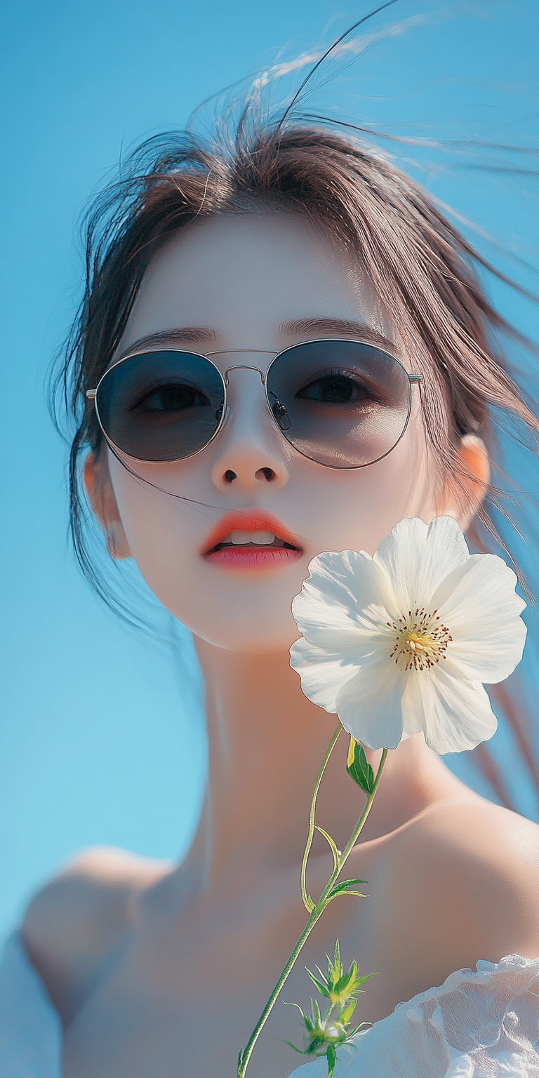 超赞的可爱甜美女孩手机壁纸