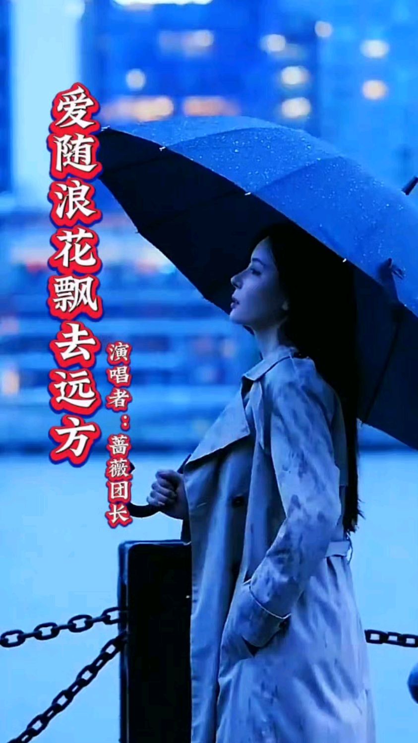 请欣赏《爱随浪花飘去远方》