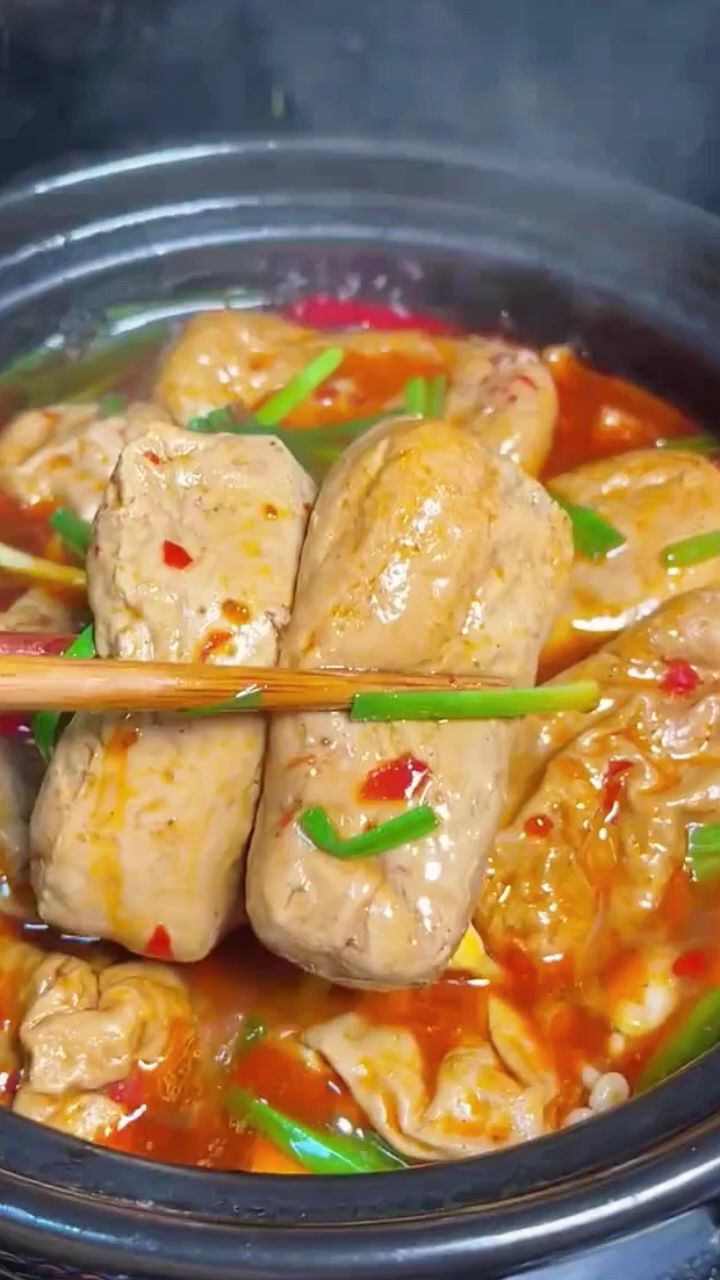 贵州特色灰豆腐果不管是炒菜吃火锅都又香又入味豆香味浓郁#灰豆腐