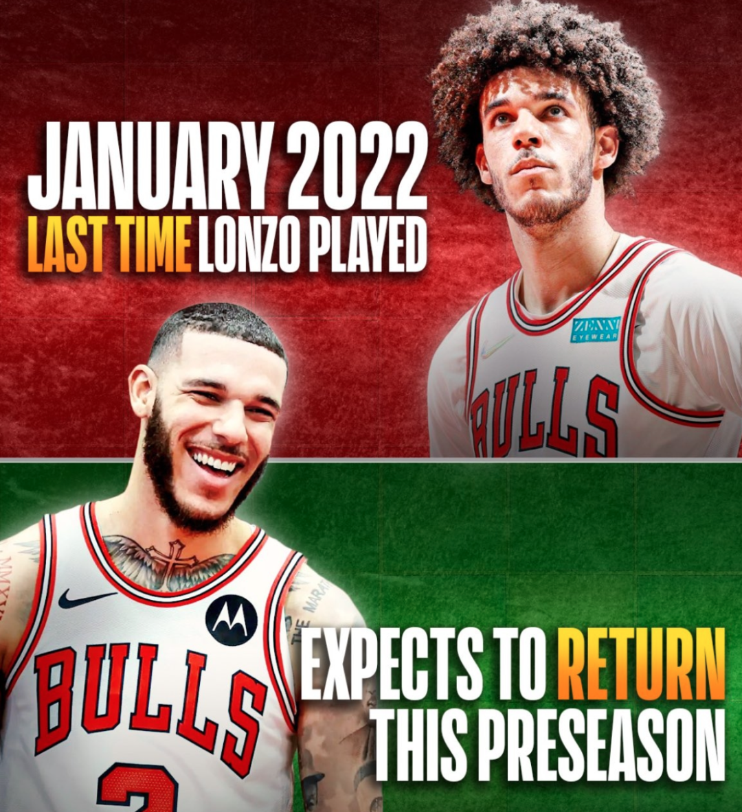 nba球哥朗佐-鲍尔超千日未战,季前赛再度缺席,他的篮球生涯何去何从?