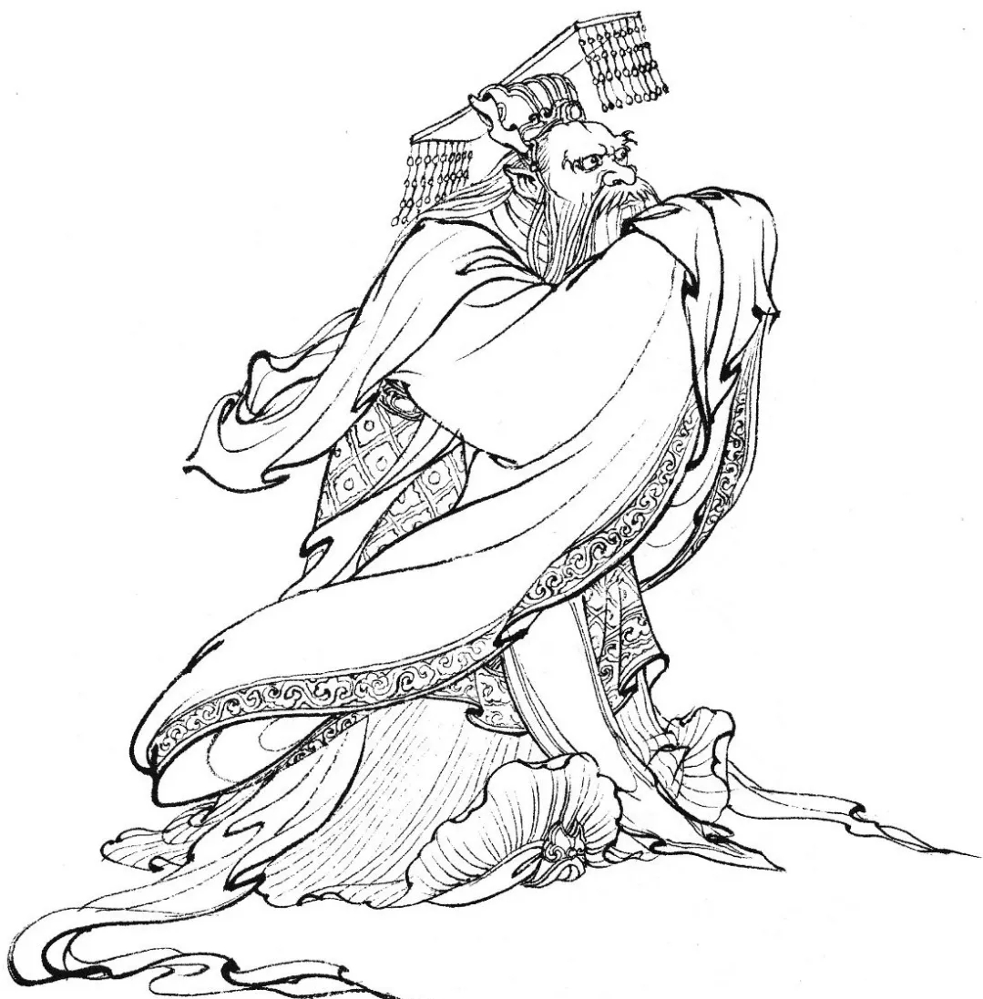 —《四海龙王》高清底稿,四海升平,风调雨顺