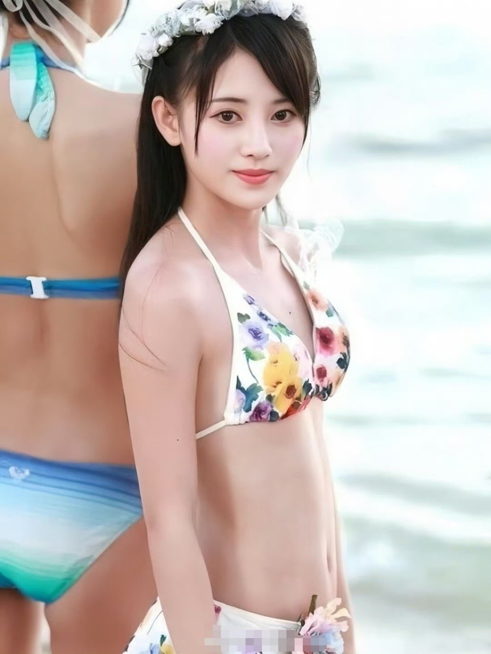 鞠婧祎早期泳装😜 ​#动态连更挑战