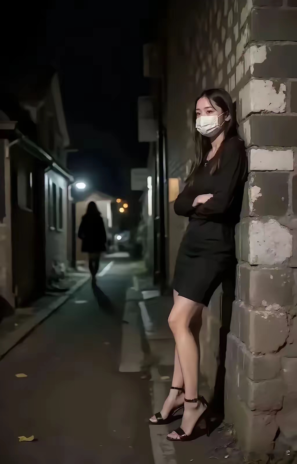 个照片给我,说自己做弄堂里拍到的,这傻子还问我这个小姐姐怎么不怕冷