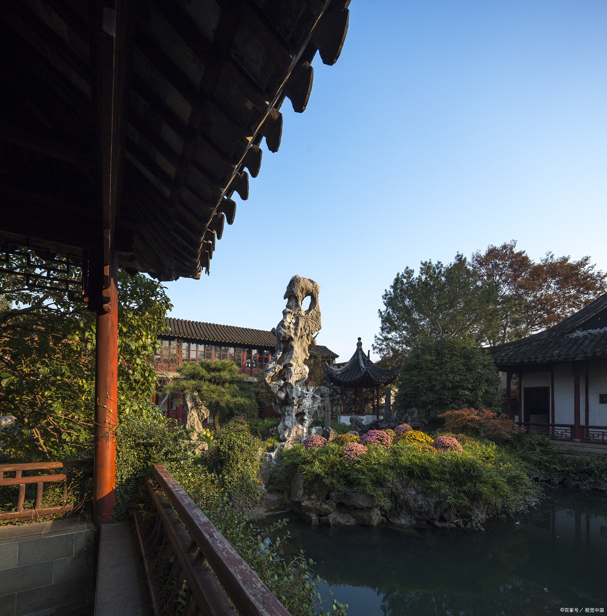 松江醉白池公园门票图片