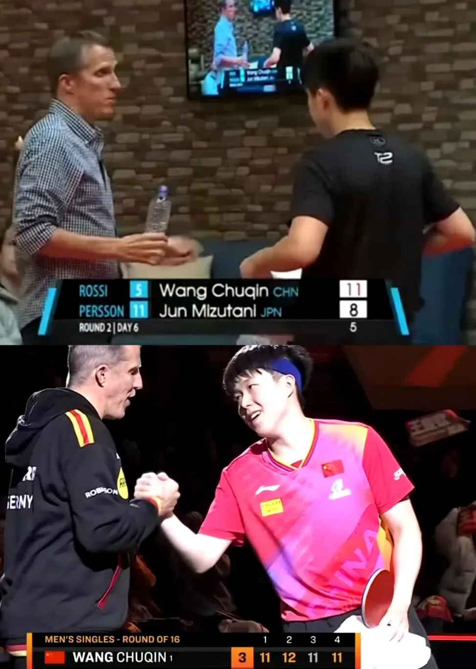 被这张图片刷屏了 德国教练罗斯科夫 和楚钦t2时期