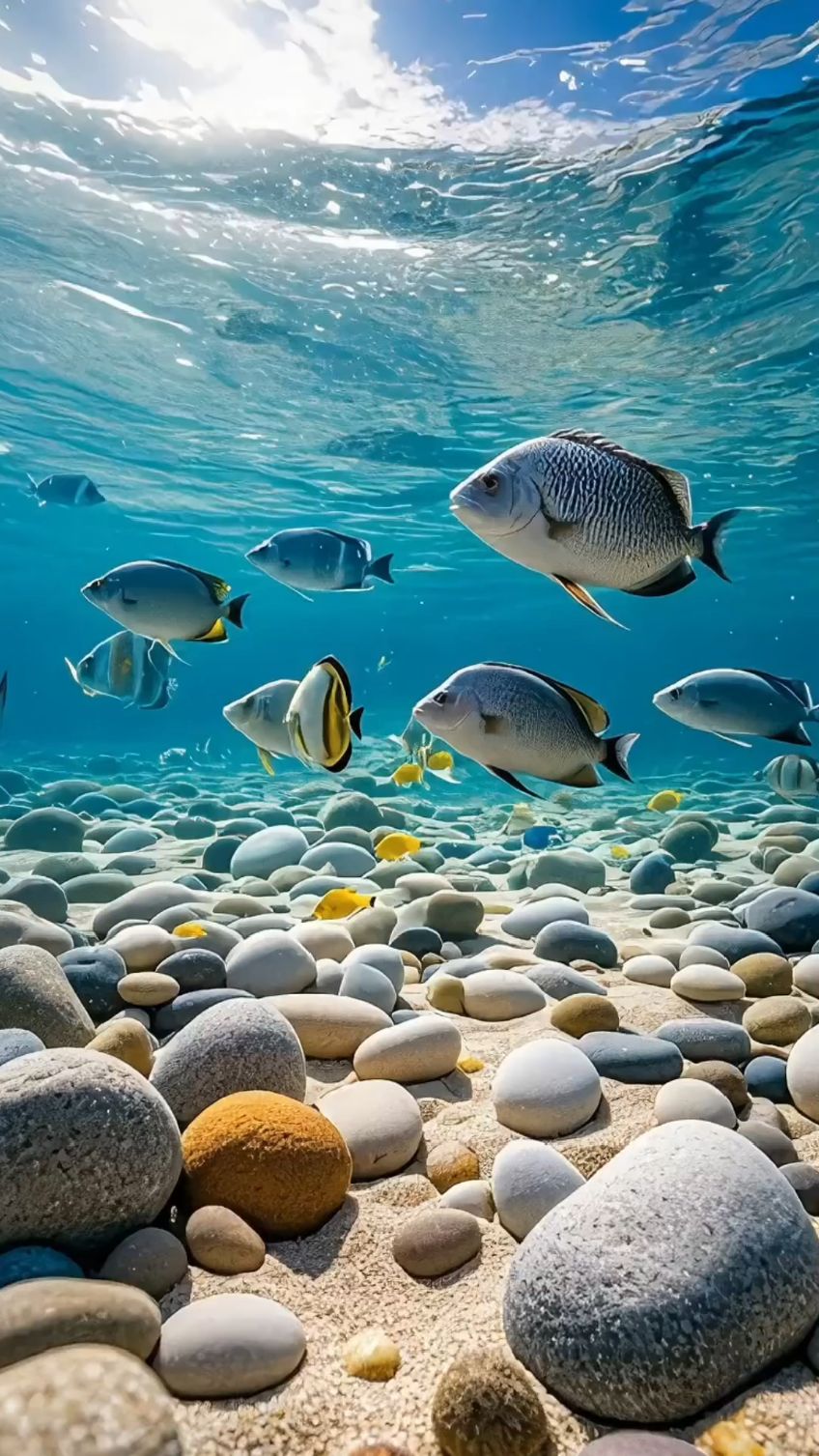 海里漂亮的鱼儿们!